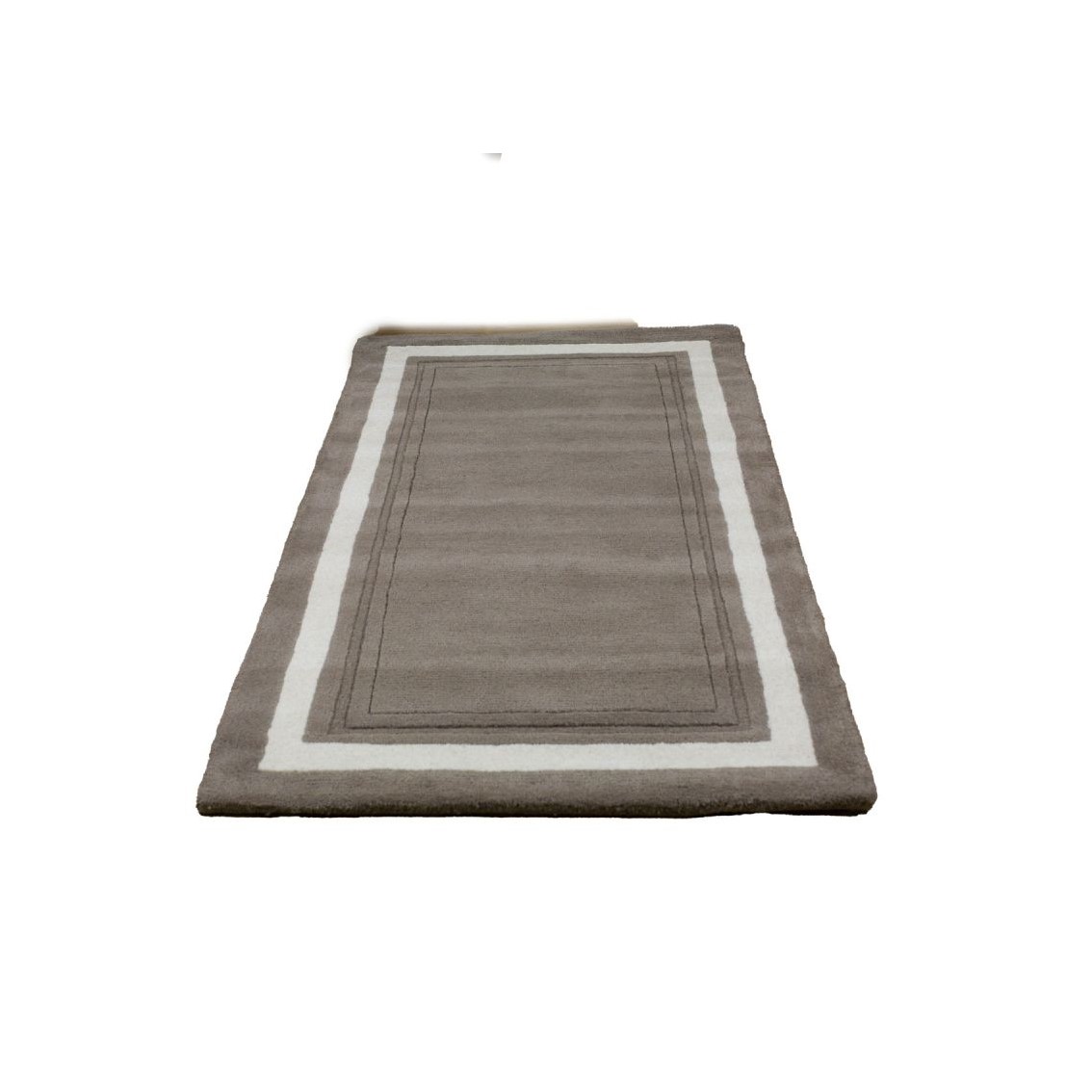 Вовняний килим трюфельного кольору Lewes TRUFFLE 200x290